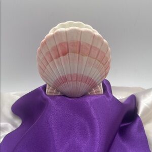 Fitz and Floyd “Shell” Napkin Holder.,
